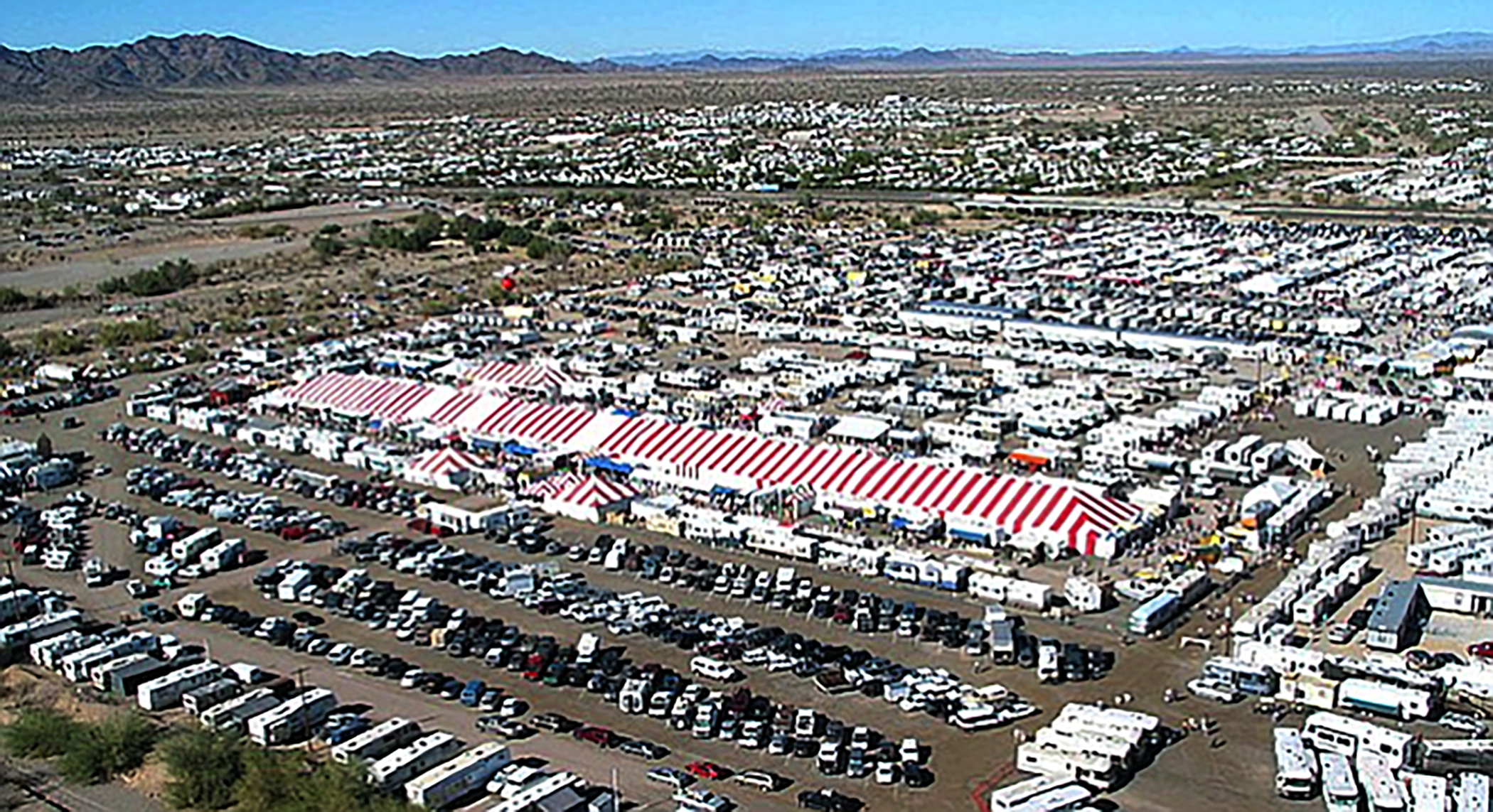 Quartszite RV Show Shadowfax on the Road